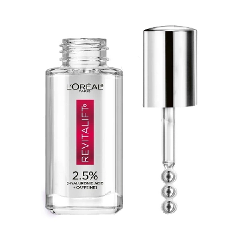 L'Oreal Paris Revitalift Derm Intensives Hyaluronic Acid and Caffeine Eye Serum - 0.67 fl oz