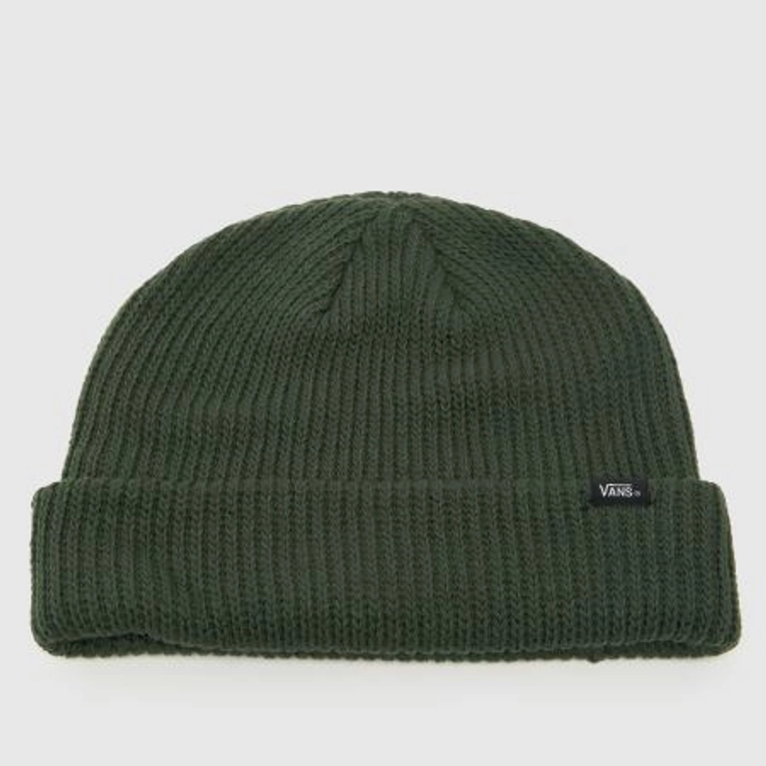 Dark Green Vans Core Basics Beanie Caps And Hats | schuh
