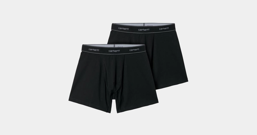 Carhartt WIP Cotton Trunks, Black + Black | Official Online Store