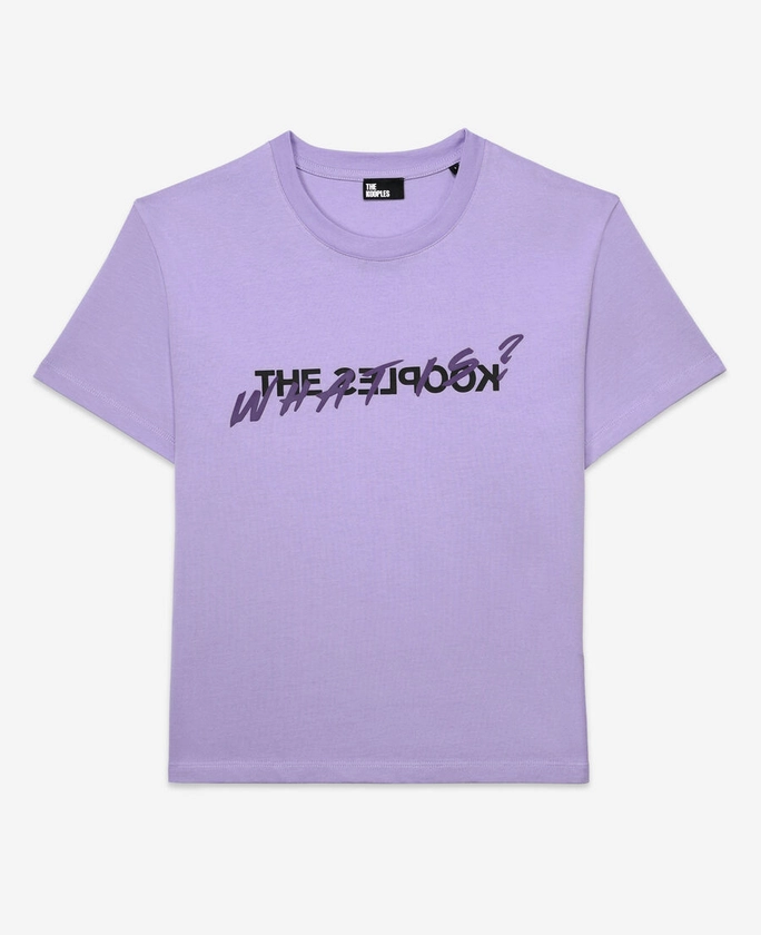 T-shirt What is mauve | The Kooples - France
