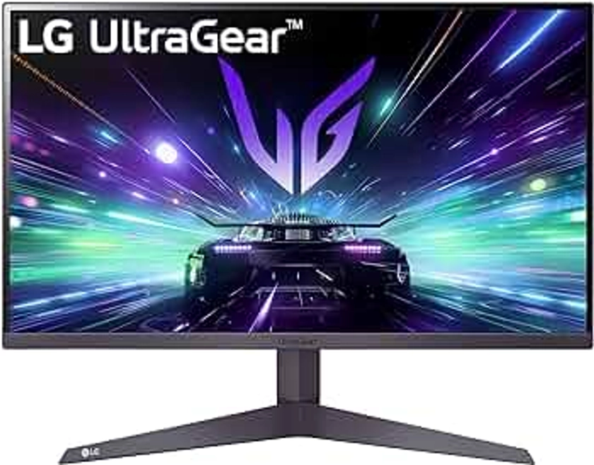 LG 24GS50F-B 24-inch FHD (1920 x 1080) Ultragear Gaming Monitor with 180Hz, 1ms MBR, HDR10, AMD FreeSync, HDMI, DisplayPort, 3-Side Virtually Borderless Design, Black