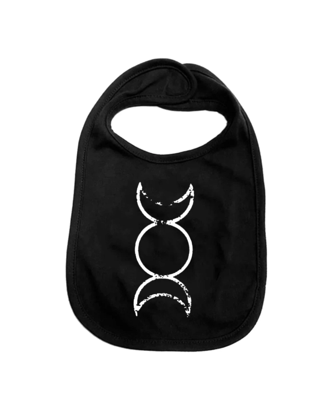 Triple Moon - Baby Bib