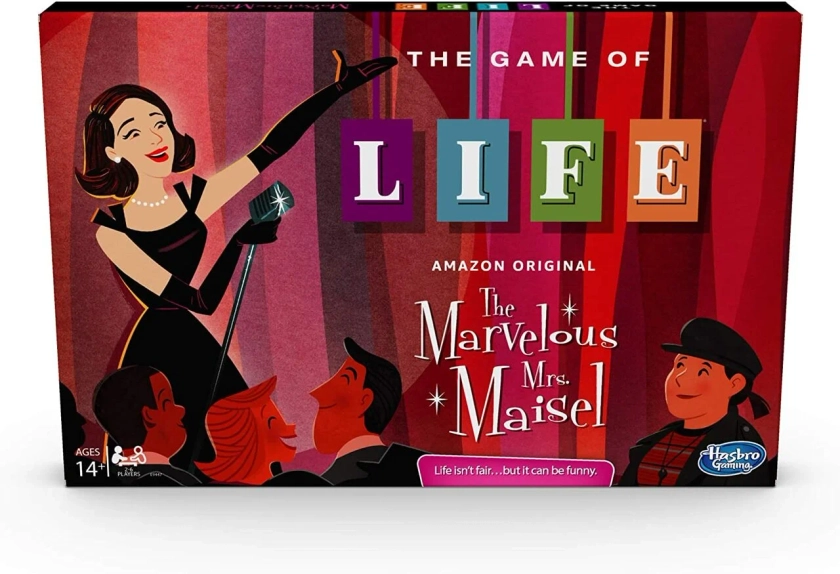 Hasbro Gaming the Game of Life: the Marvelous Mrs. Maisel Edition Board Game - Walmart.com