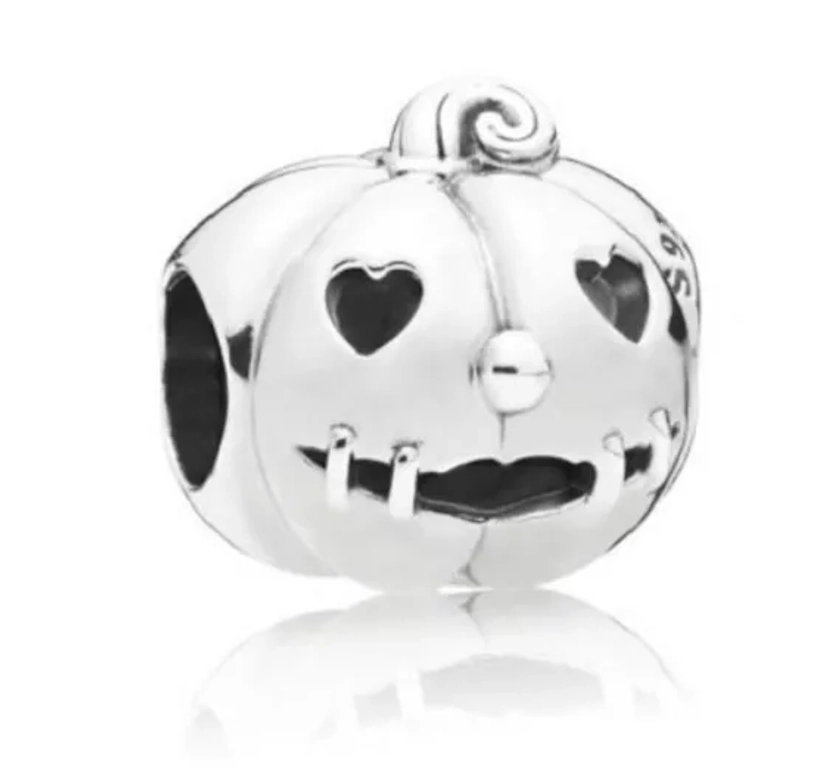 Nuovo Pandora Sterling Silver autentico Halloween dolce zucca fascino tallone