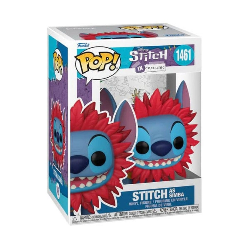 Disney - Stitch in costume - Figurine Pop N° 1460 - Stitch as Cheshi..
