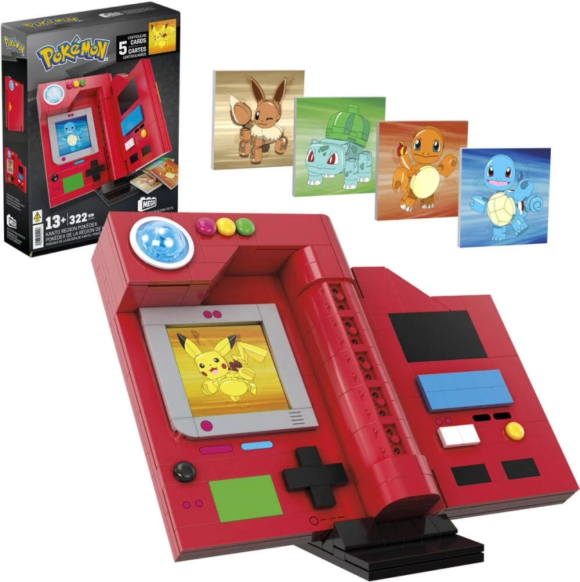 Pokedex de Kanto en briques