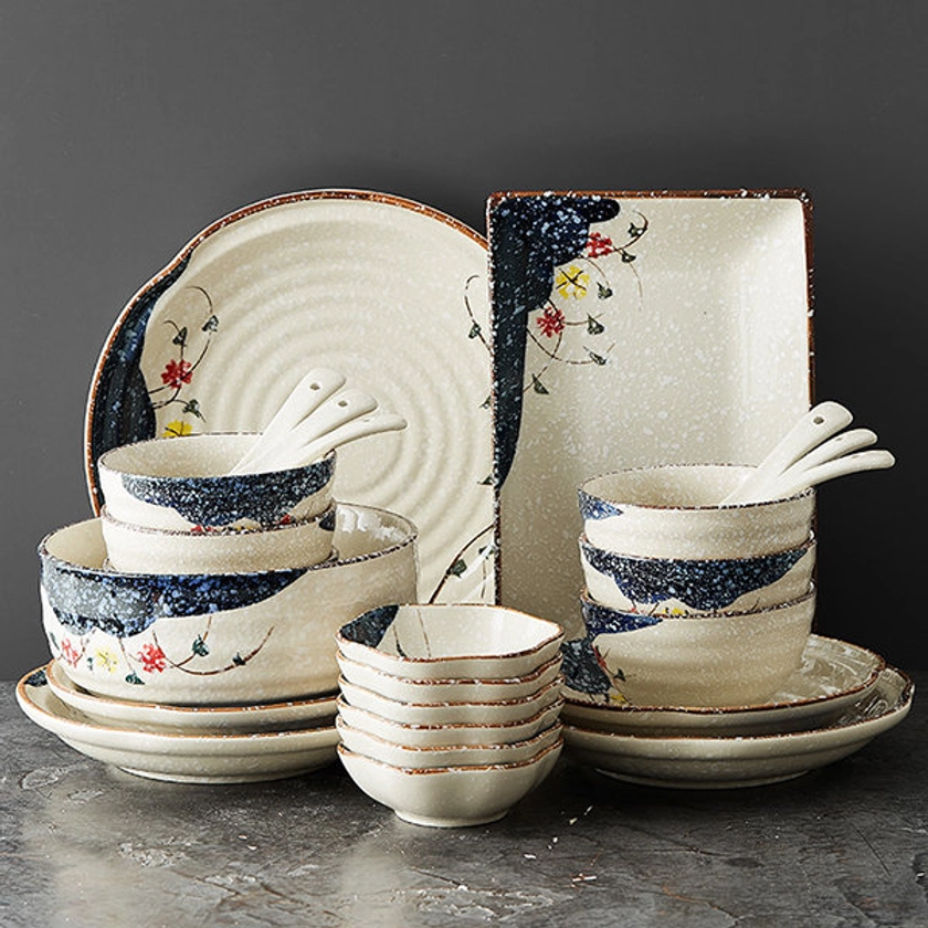 Snow and Plum Blossom Tableware Set from Apollo Box