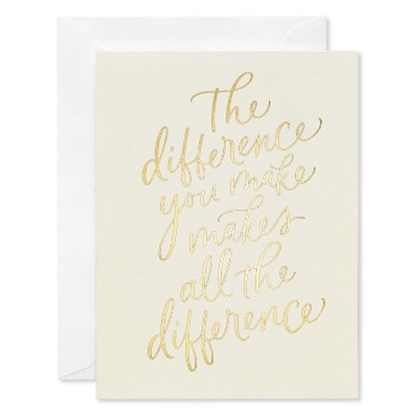 10ct Blank Graduation Cards The Difference You Make