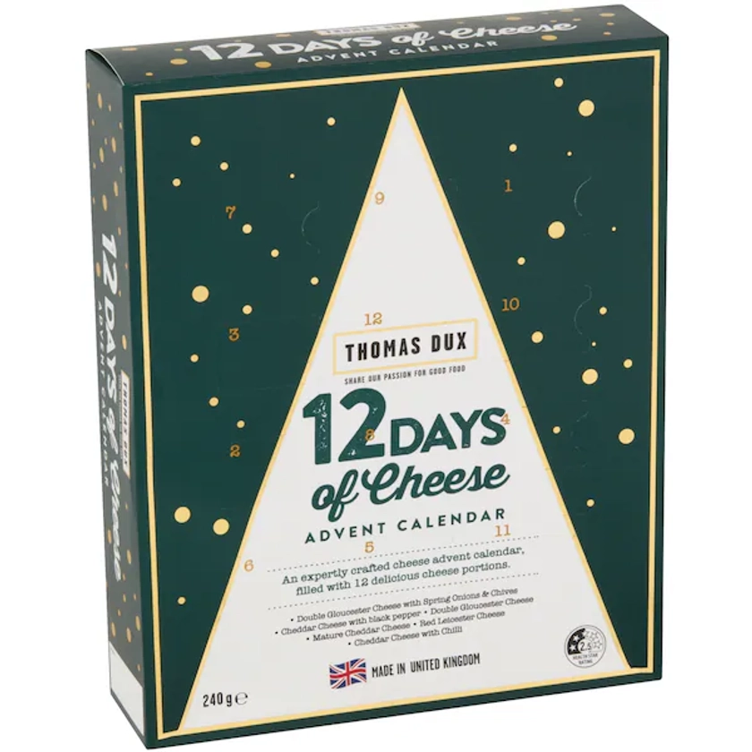 Thomas Dux 12 Days of Cheese Advent Calendar 240g | Woolworths