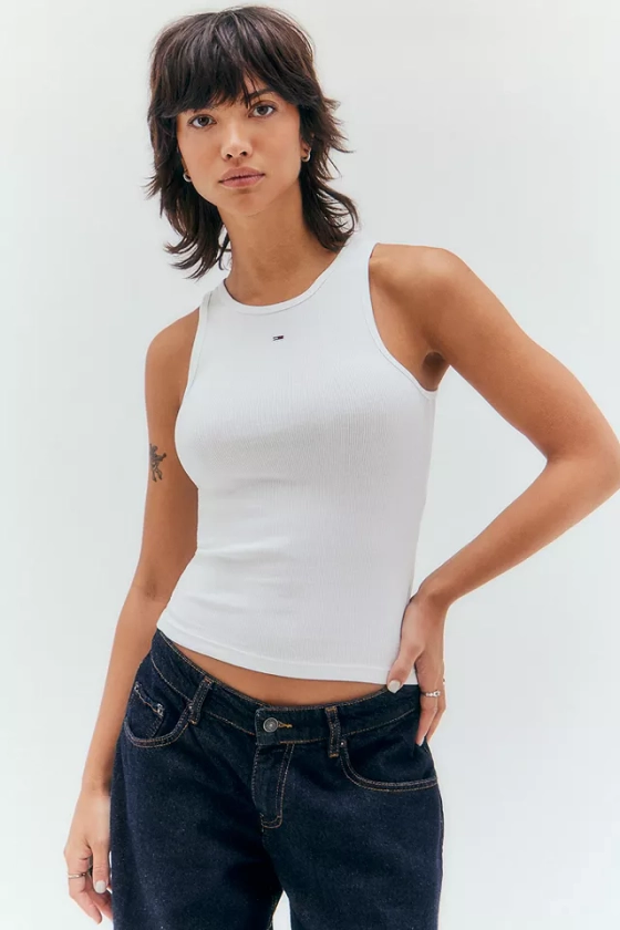 Tommy Jeans Essentials Ribbed Tank Top