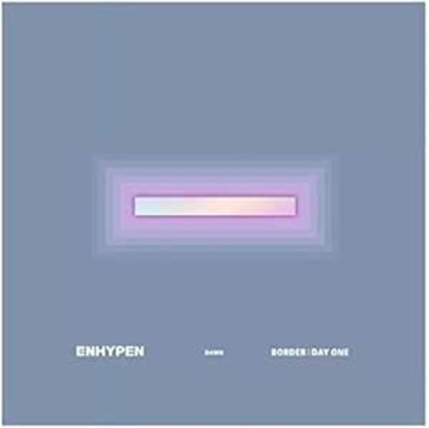 Amazon.com: Enhypen Border : Day One 1st Mini Album Dawn Version CD+136p PhotoBook+Clear Story Cover+1p Bookmark+2p PhotoCard+1p PostCard+Tracking Sealed : Office Products