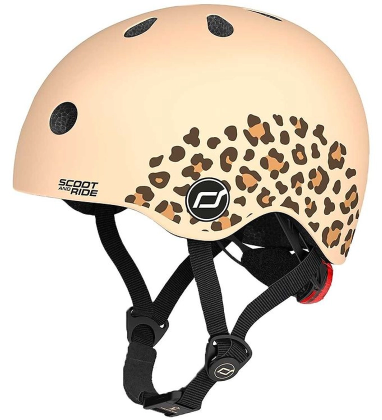 Scoot and Ride Casque de Vélo - Leopard