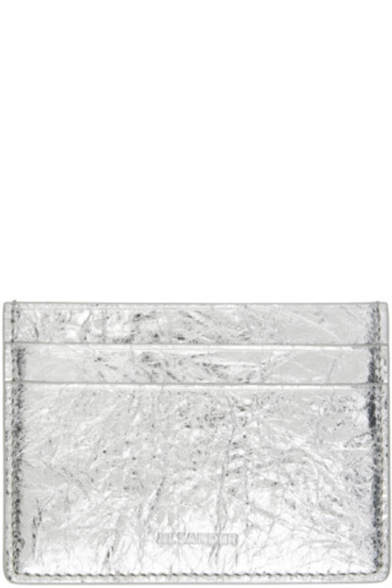 Jil Sander - Silver Credit Card Holder