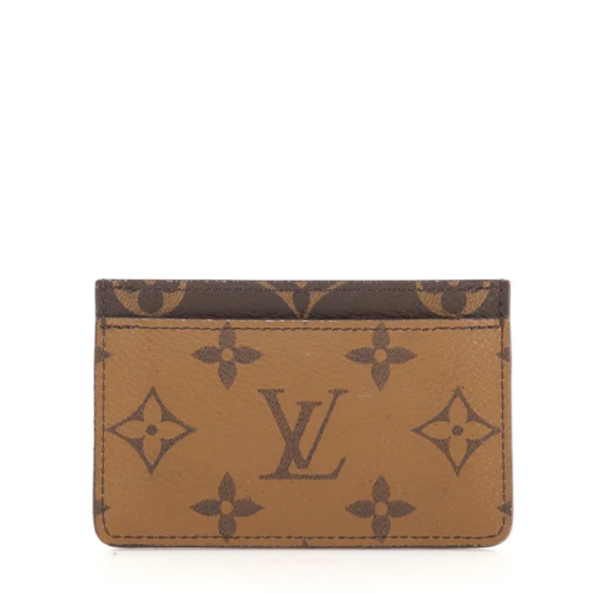 Louis Vuitton Card Holder Reverse Monogram Canvas