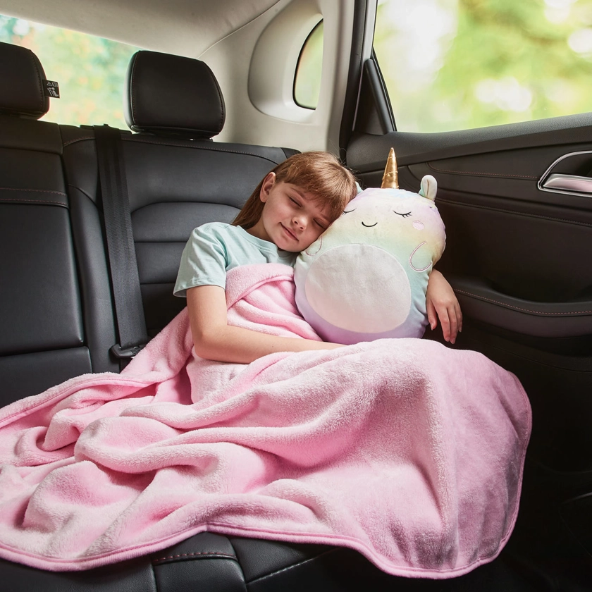 2-in-1 Unicorn Travel Blanket and Pillow