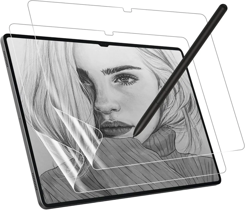 MoKo 2-Pack Matte Screen Protector for Samsung Galaxy Tab S10 Ultra 14.6" 2024, Paper-Feeling Anti-Glare Case-Friendly PET Film for Samsung Galaxy Tab S9 Ultra/S8 Ultra, Drawing Notetaking with S-Pen : Amazon.ca: Electronics