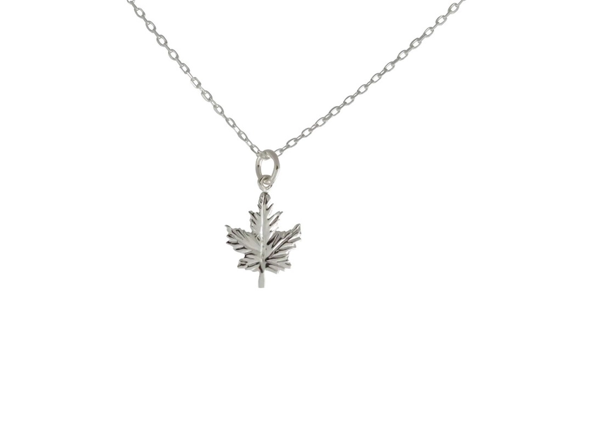 Maple Leaf Pendant - Etsy