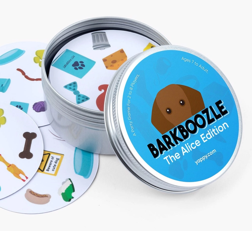 Barkboozle: Alice's Edition - The Ulti-Mutt Dachshund Card Game 