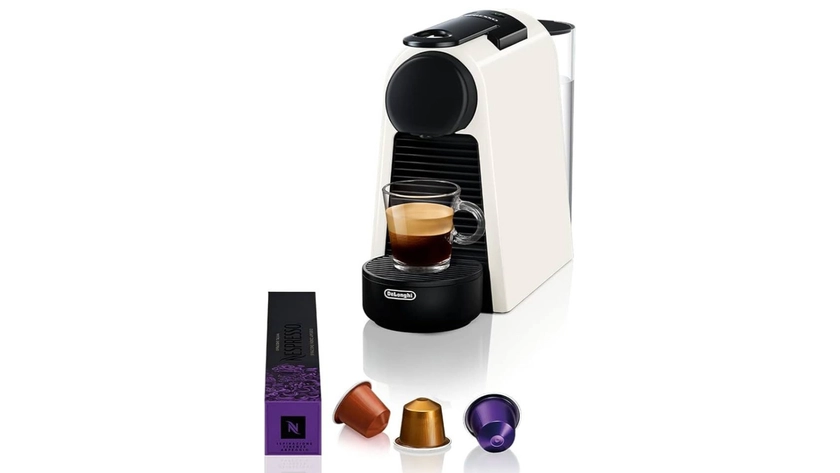 Nespresso Essenza Mini Solo Coffee Machine by DeLonghi - White