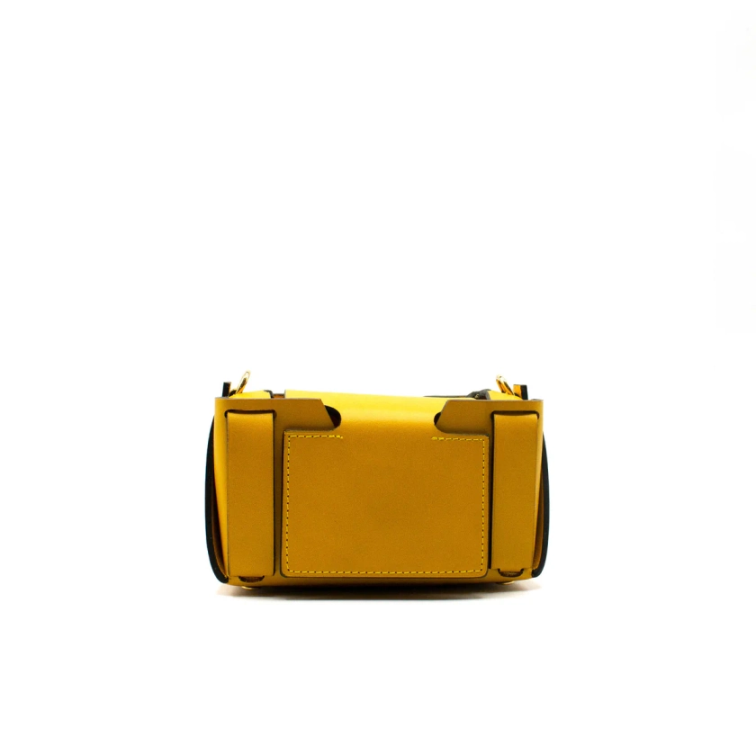 Mini Cagette Pouch Yellow