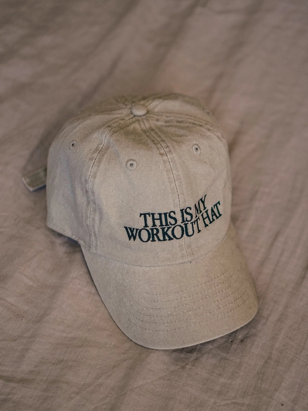 This is my Workout Hat