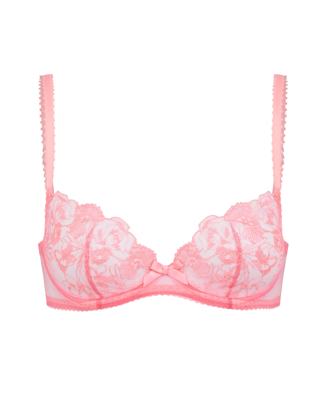 Jayce Plunge Underwired Bra in Pink | By Agent Provocateur