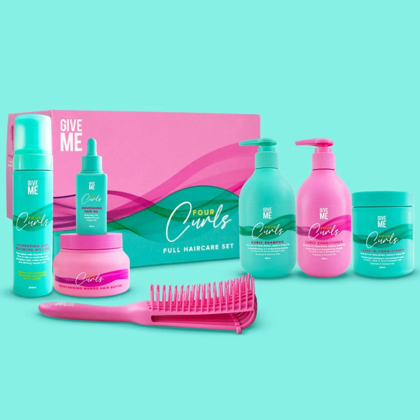 Four Curls Full Haircare Set | Give Me Cosmetics