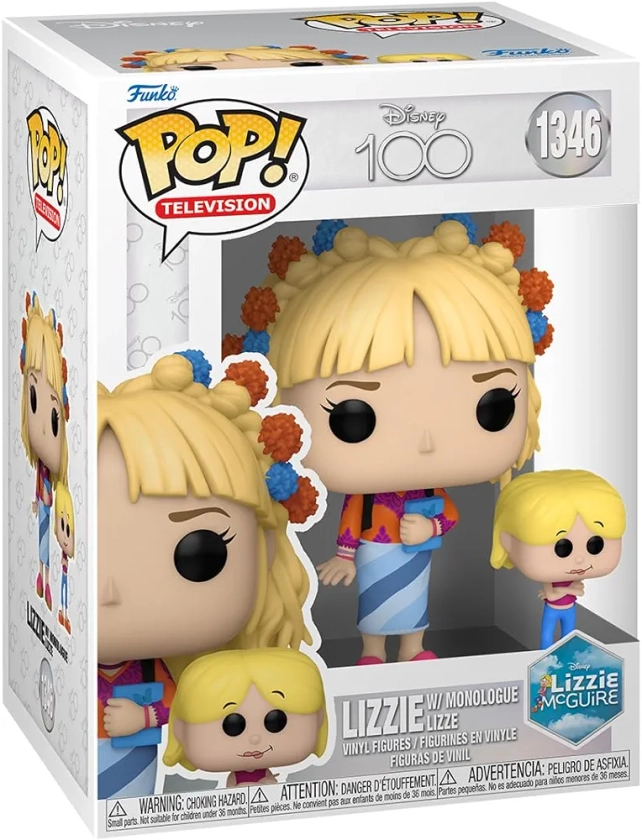 Funko Pop! & Buddy: Lizzie McGuire - Disney - Figurine en Vinyle à Collectionner - Idée de Cadeau - Produits Officiels - Jouets pour Les Enfants et Adultes