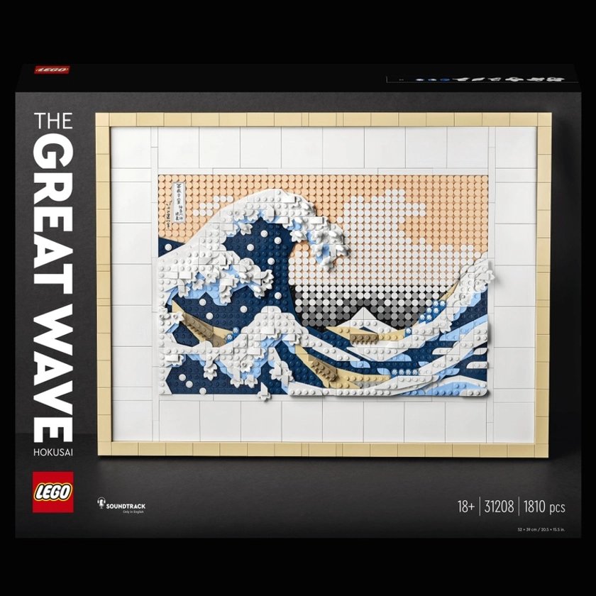 LEGO Art 31208 Hokusai La Grande Vague | Smyths Toys France