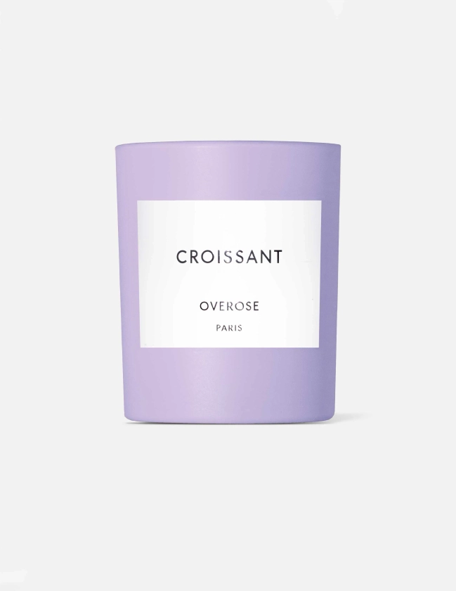 OVEROSE Croissant Scented Candle, 8.4 oz