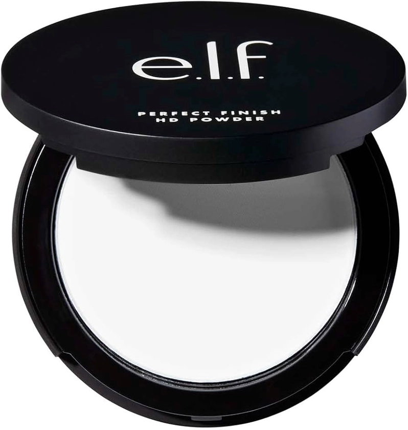 Amazon.com: e.l.f. Perfect Finish HD Powder, Blurs Fine Lines & Imperfections, All Day Wear, Perfect for On The Go, 0.28 Oz