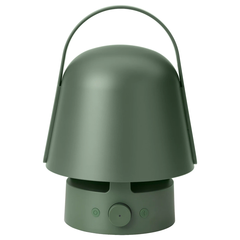 VAPPEBY lampe enceinte bluetooth, extérieur/vert - IKEA