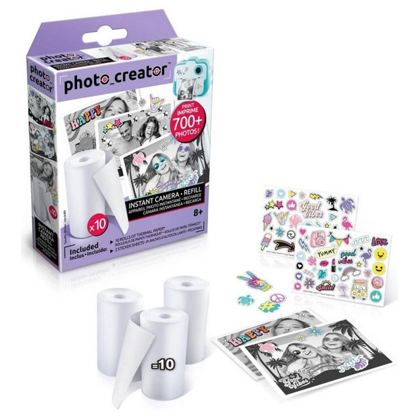 Buy Photo Creator Instant Camera Refill 10 Pack | Kids cameras and video cameras | Argos