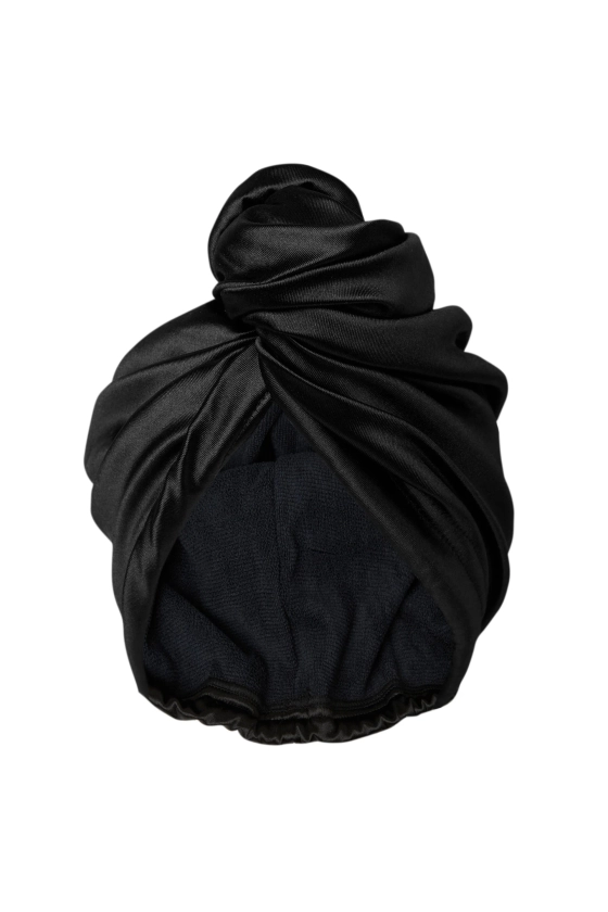 Midnight Onyx Quick Dry Hair Wrap