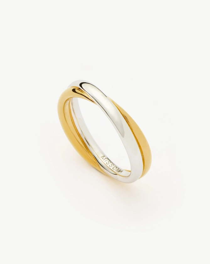 Lucy Williams Entwine Ring | Mixed Metal