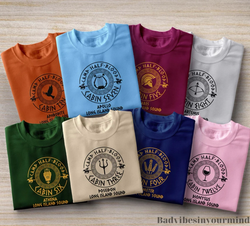 Custom Percy Jackson Sweatshirt Hoodie T Shirt, Camp Half Blood, Heroes of Olympus Shirt, Camp Jupiter Shirt, Book Lover Gift Shirt, Bookish - Etsy UK