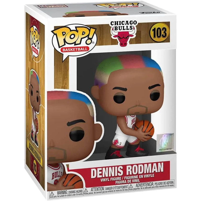 Funko POP NBA Legends Dennis Rodman Bulls Home | Goalinn