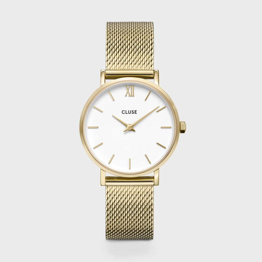 Minuit Mesh Gold/White