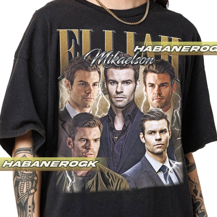 Limited Elijah Mikaelson Vintage T-Shirt, Gift For Women and Man Unisex T-Shirt