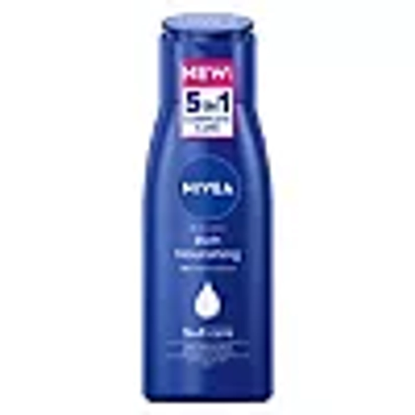 NIVEA Rich Nourishing Body Lotion for Dry Skin, Travel Size 75ml