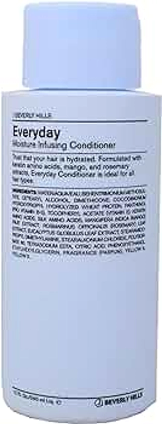 J Beverly Hills Blue Everyday Moisturizing Conditioner with Keratin for Hydration, (3 Oz, 12 Oz, 32 Oz)