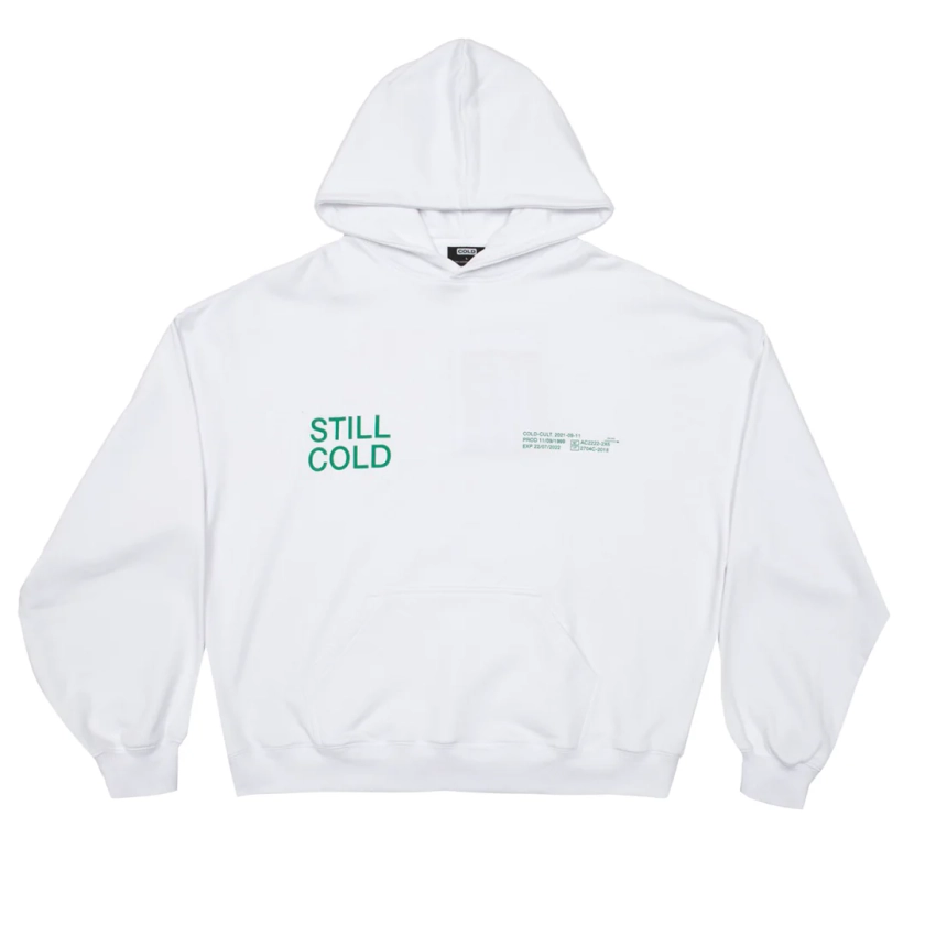 STILL COLD HOODIE WHITE