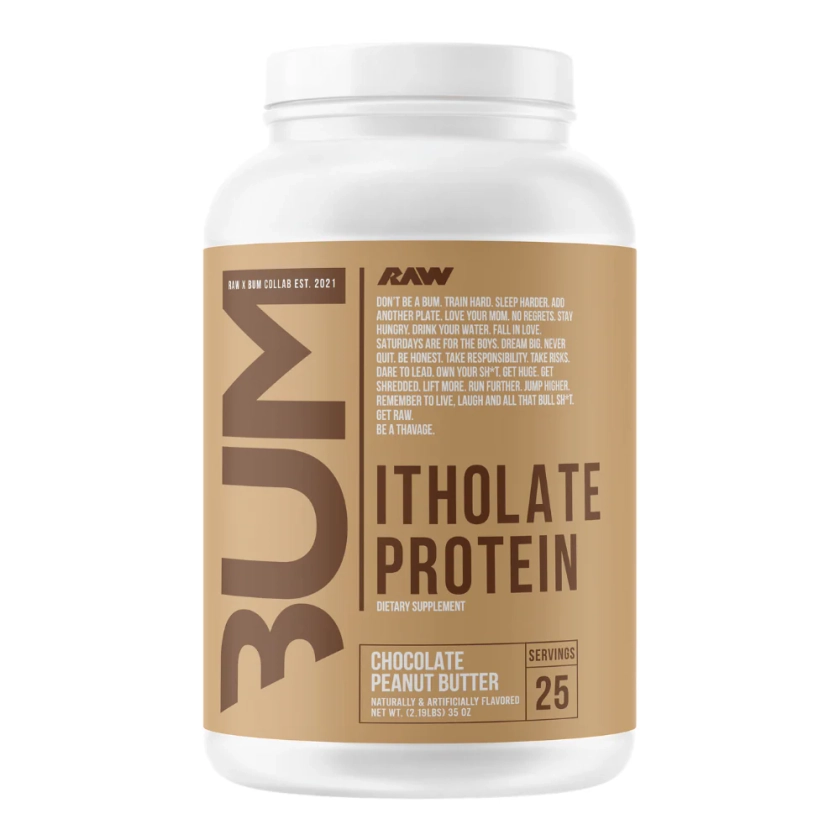 RAW Nutrition CBUM Itholate Isolate Whey Protein Powder