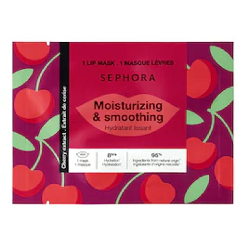 SEPHORA COLLECTIONMasque lèvres cerise - Des lèvres hydratées et lissées en 5 minutes 2 avis