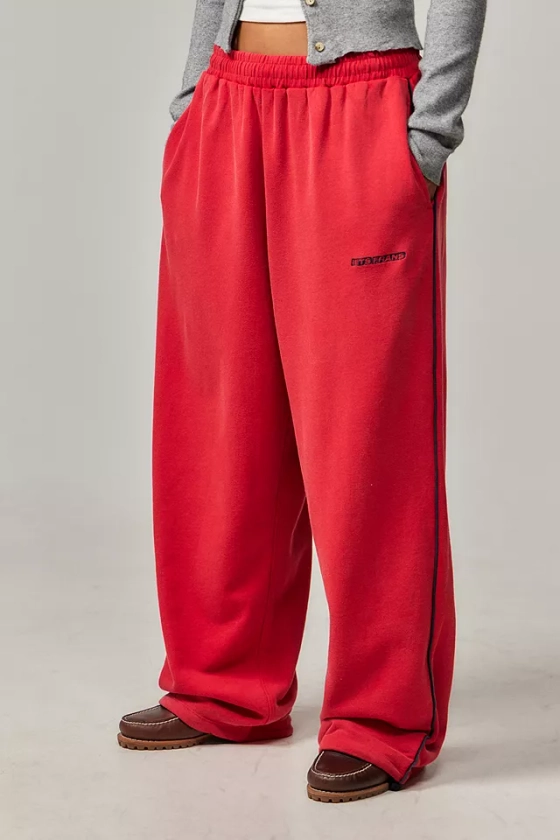 iets frans... Red Harri Baggy Joggers