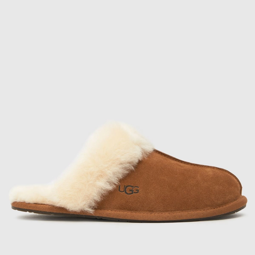 UGG tan scuffette slippers
