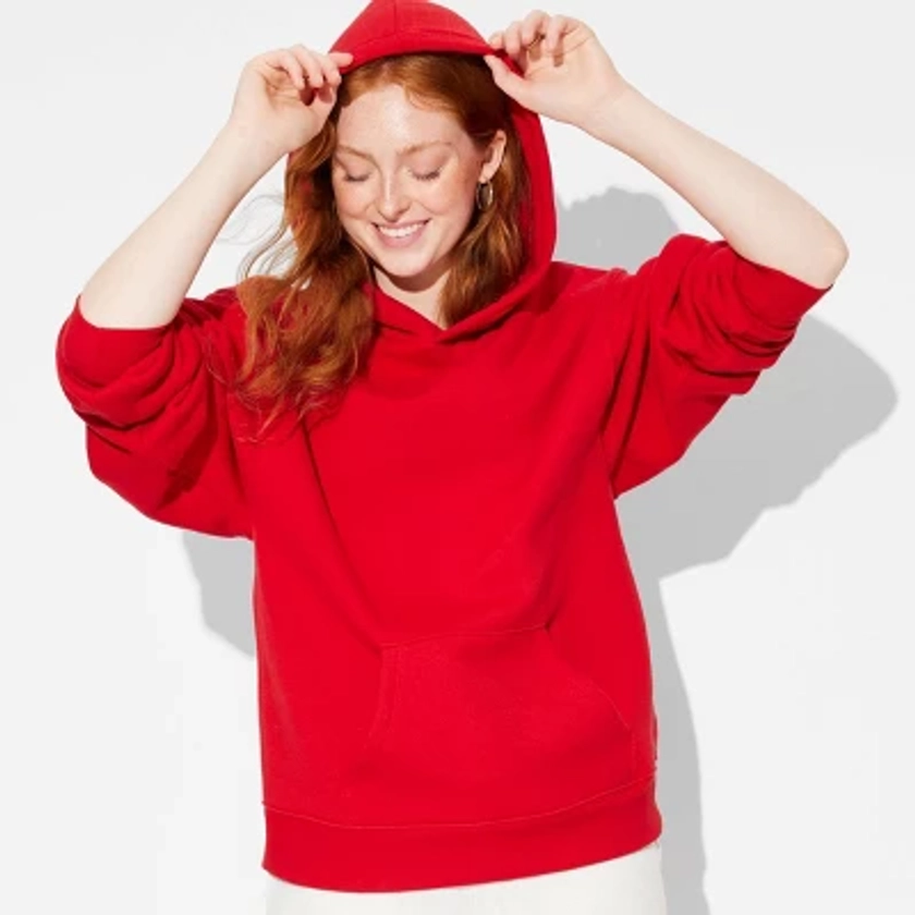 Women's Perfect Hoodie Sweatshirt - Wild Fable™ Dark Red S