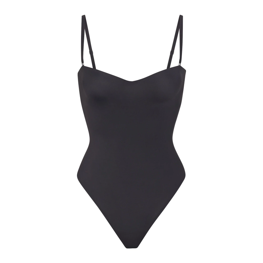 CONTOUR LIFT STRAIGHT NECK BODYSUIT | ONYX