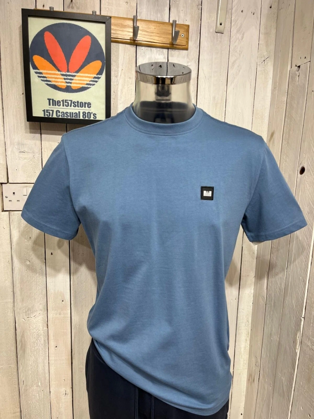 Weekend Offender AW24 Cannon Beach Tee - Baltic Blue