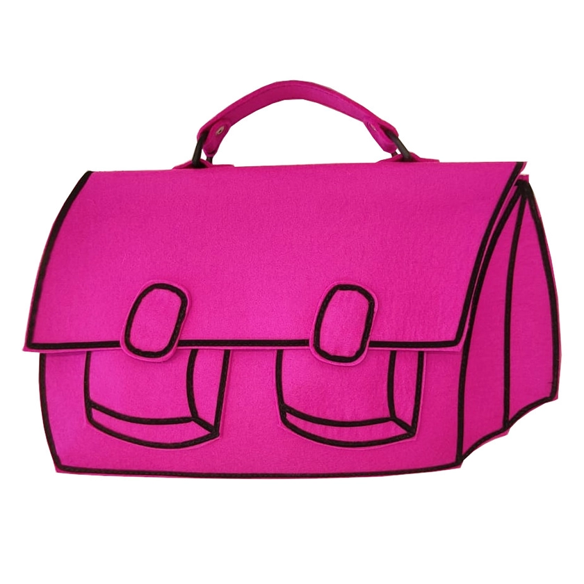 Sacha Wendt 2D “Schoolbag” Felt (various colors) – DSign Amsterdam